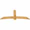 Ekena Millwork Bellingham Rough Sawn Timber Gable Bracket, Western Red Cedar, 72"W x 33"H x 2"D x 6"F, 11/12 Pitch GBW072X33X0206BEL00RWR - alternate 5